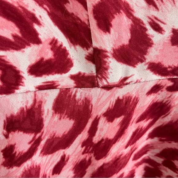 Kate Spade Panthera Leopard Long-Sleeve Mini Shirtdress - Picture 13 of 16